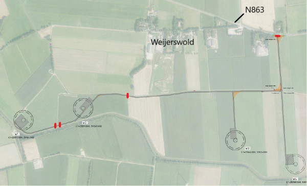 Locaties hekken 1